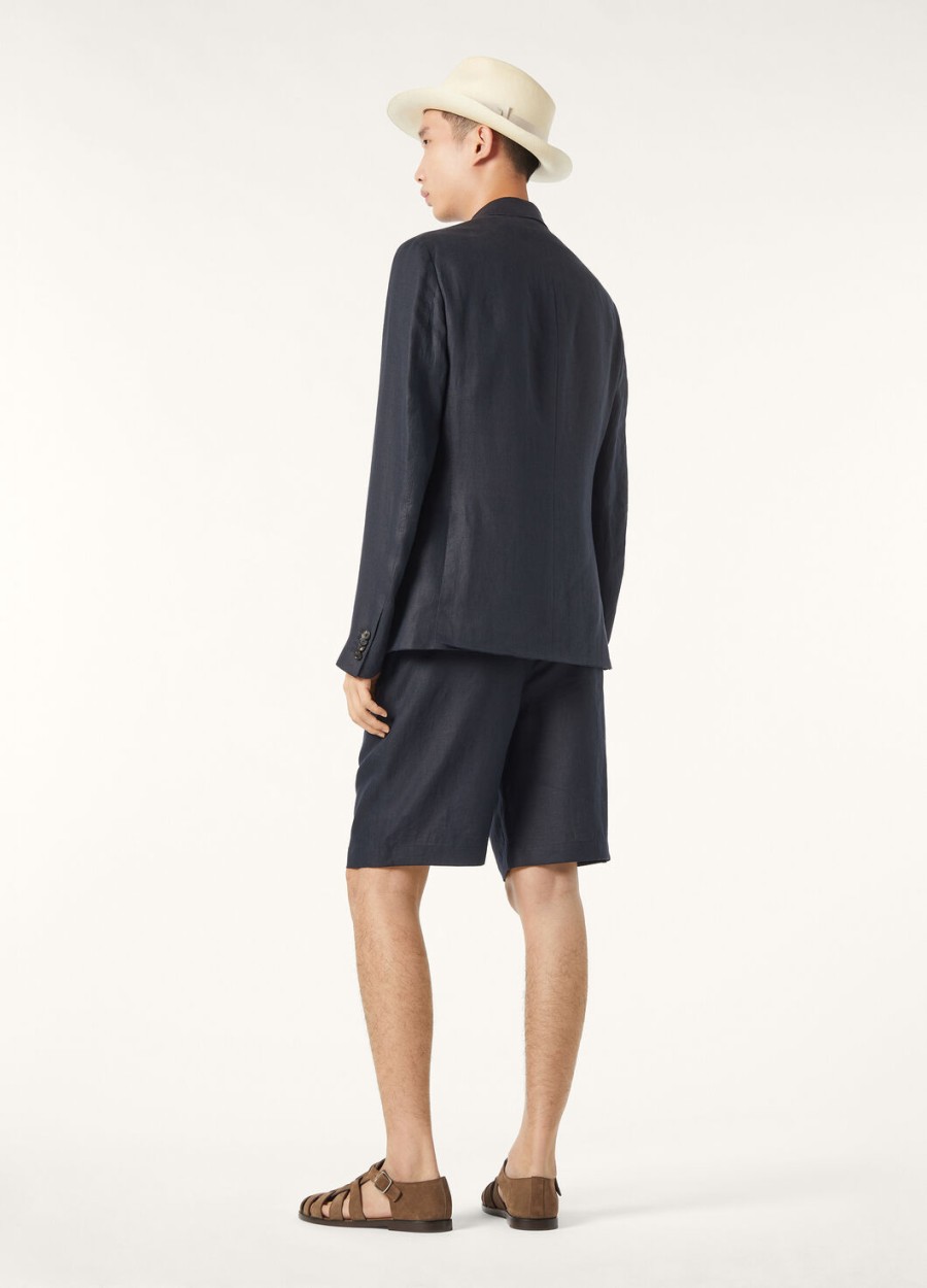 nolan bermudashorts in marineblauw