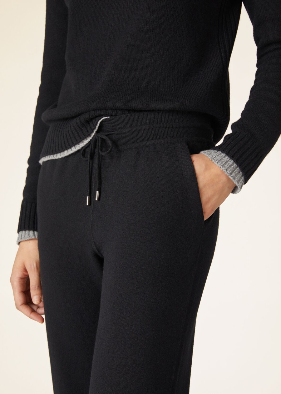 merano baby kasjmier broek zwart