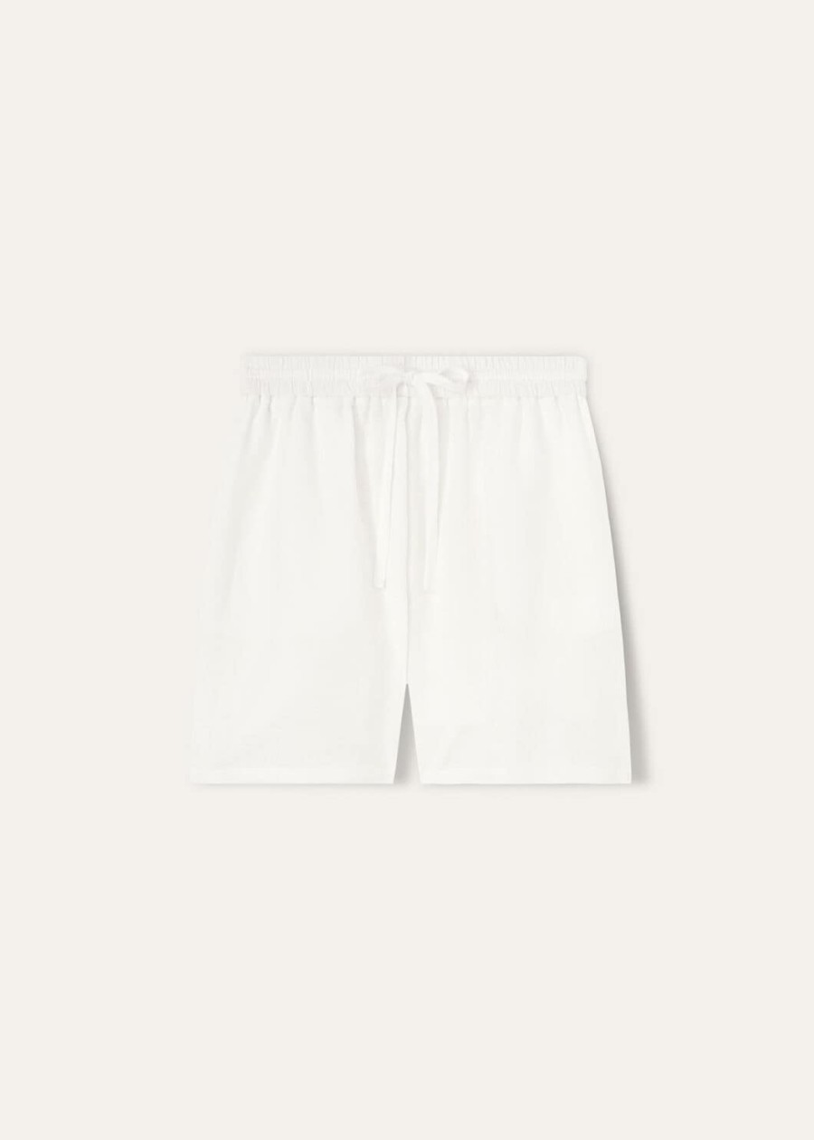 perth bermuda shorts in optisch wit