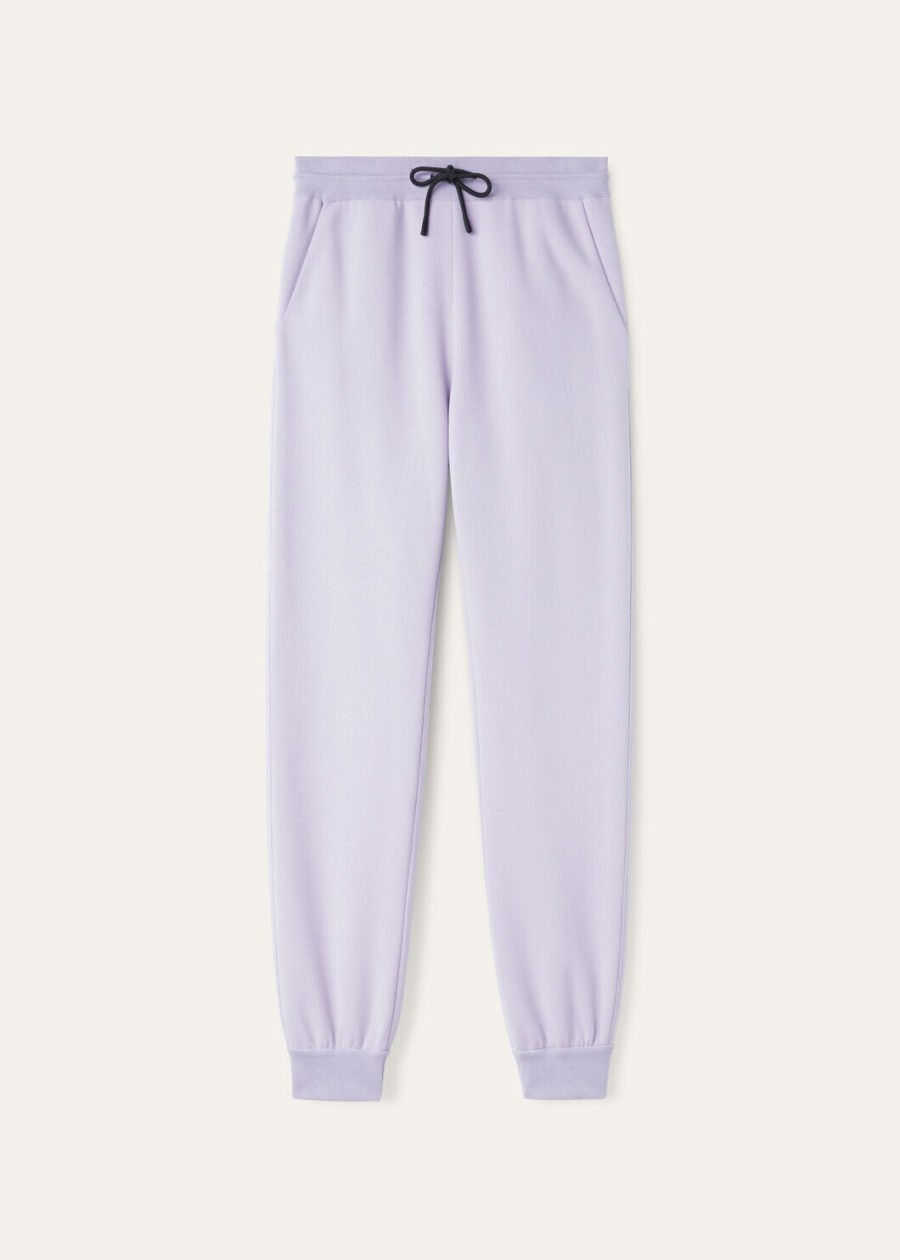 larecchio katoen kasjmier broek periwinkle