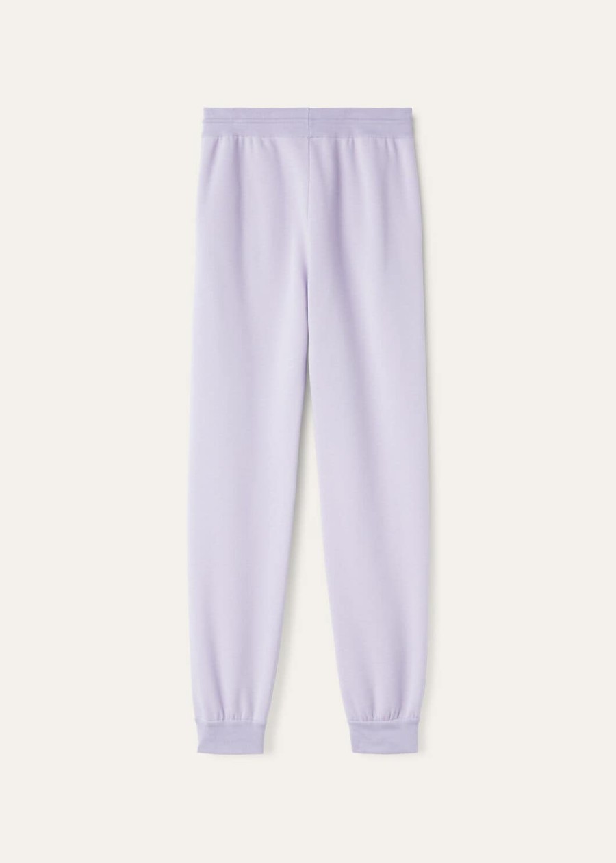 larecchio katoen kasjmier broek periwinkle