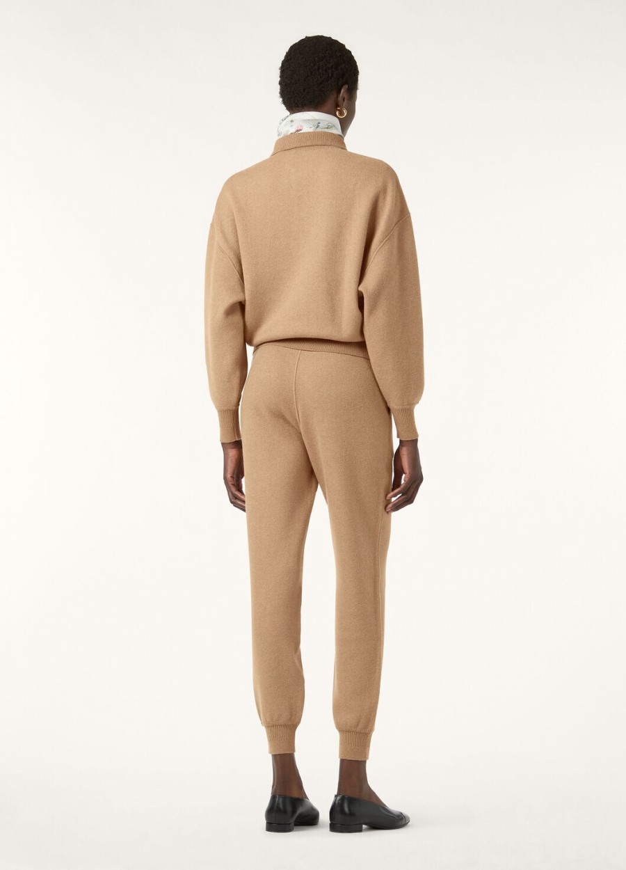 roccapietra camel light tan broek