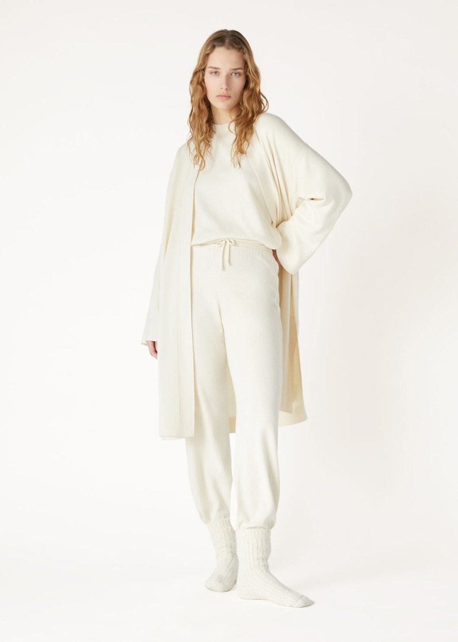 cocooning baby kasjmier nougat broek