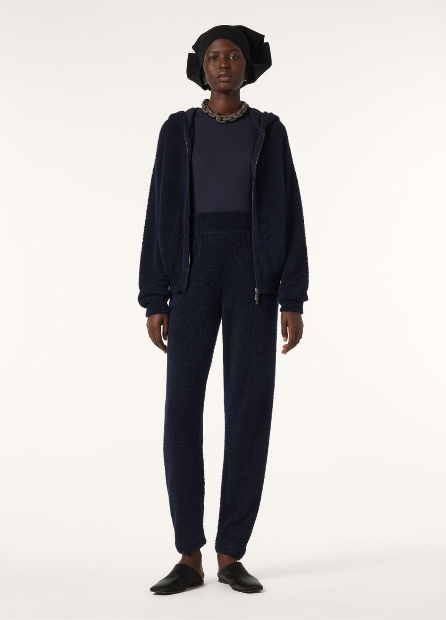 pella zijden kasjmier klassieke blauwe broek