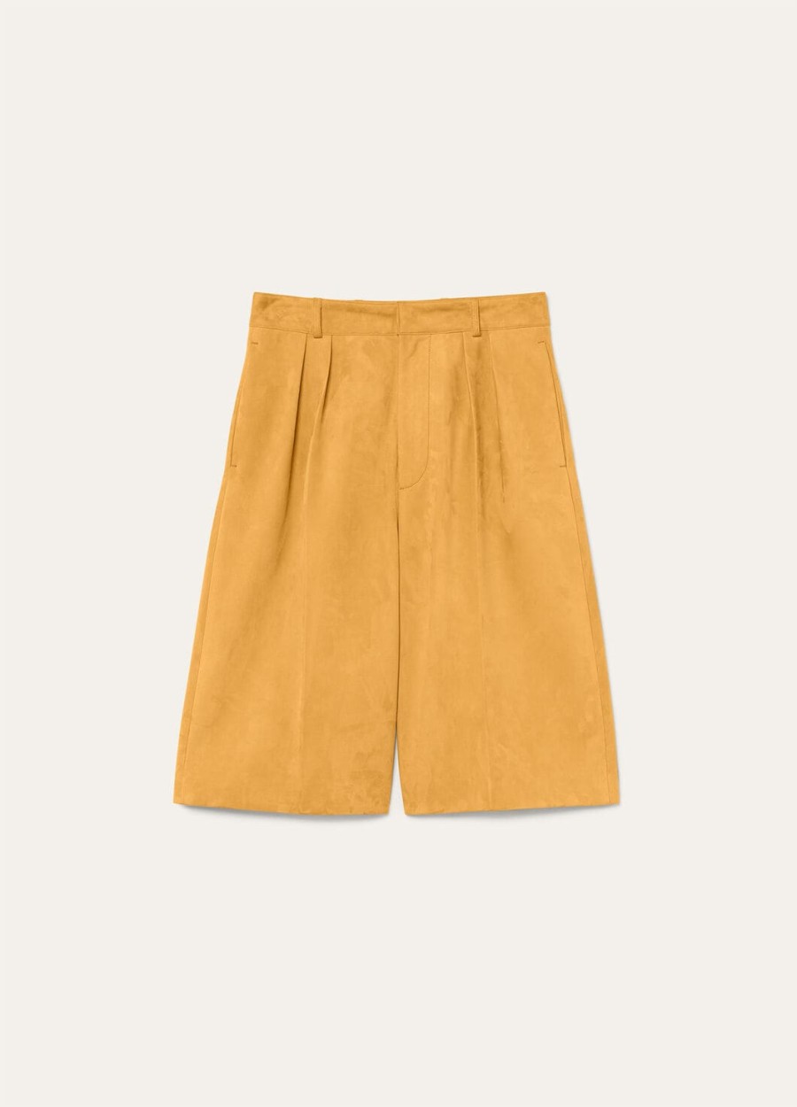 nicolas bermude shorts kidskin saffraanthee
