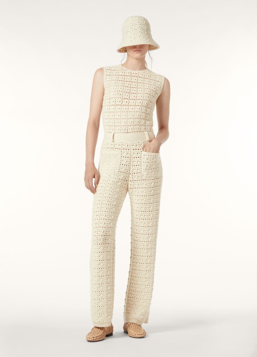 arola abaca nougat kasjmier broek