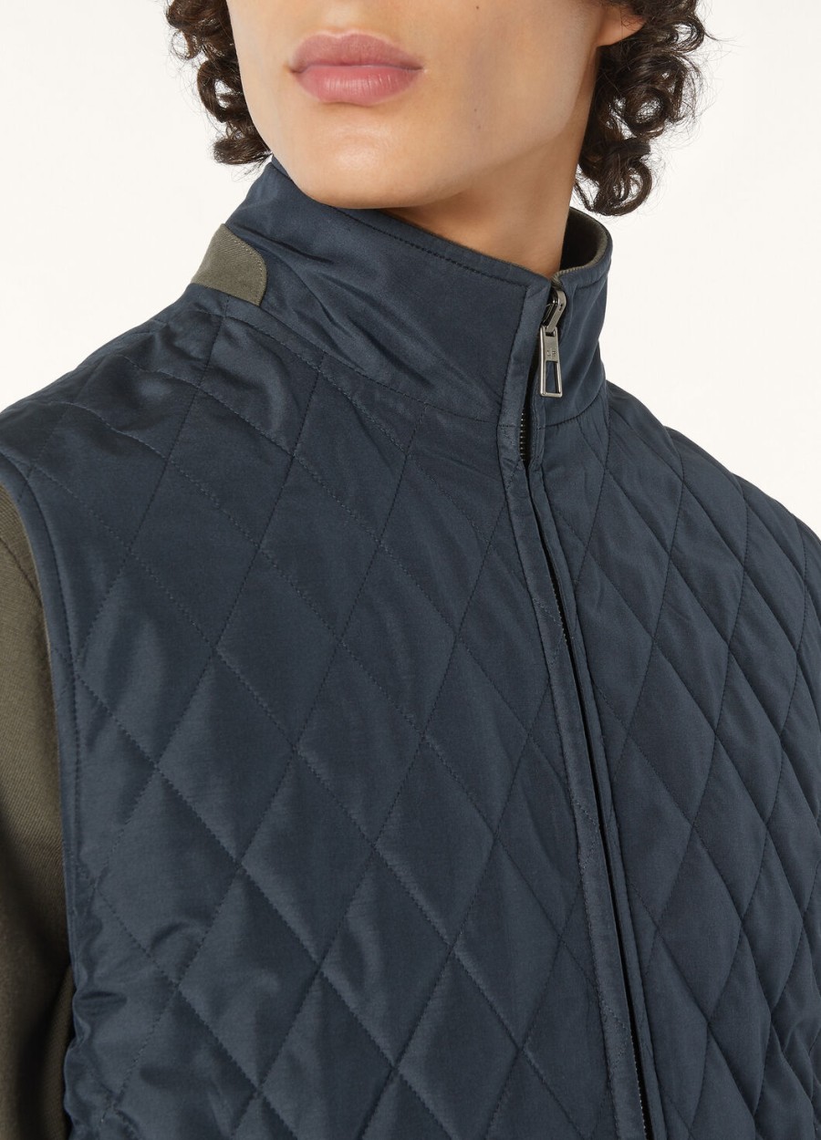 grian the gift of kings vest groen rietmarineblauw