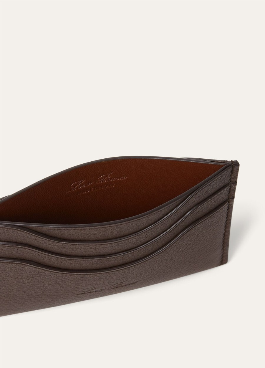extra kaarthouder generfd kalfsleer pure chocolade drop.